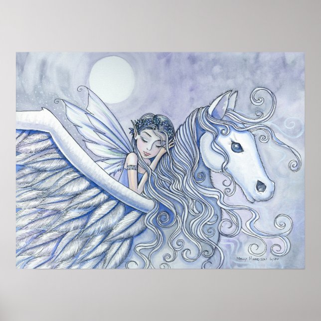Affiche Carry Me Away Fairy Pegasus (Devant)