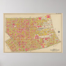 Carte ancienne de Brooklyn | George Washington Bro