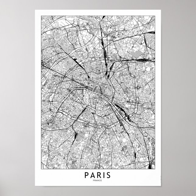 Affiche Carte blanche Paris (Devant)
