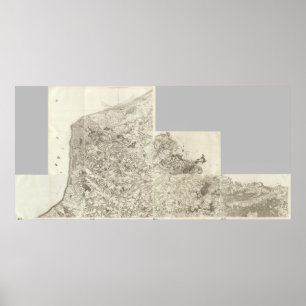 Affiche Carte composite de France 10