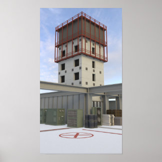 Affiche Carte CSGO basse Poly Vertigo