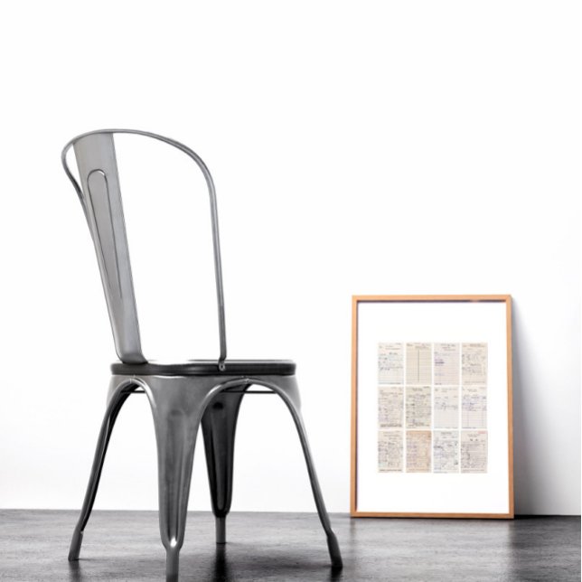 Affiche Carte de circulation de la bibliothèque Old Friend (Créateur téléchargé)