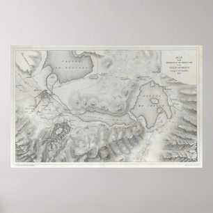 Affiche Carte de guerre mexicaine