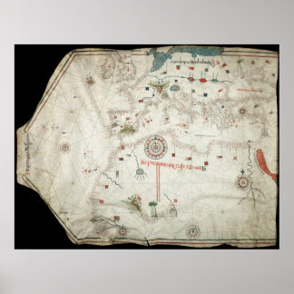 Affiche Carte de Jorge Aguiar - 1492