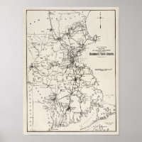 Carte de la Lehigh Valley Transit Company en 1913