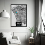 Affiche Carte de la ville de Los Angeles   Marquer votre e<br><div class="desc">Une affiche de la carte de la ville de Los Angeles en Californie montrant une façon amusante de marquer votre emplacement dans votre ville! Suivez les instructions du champ de texte pour modifier et customiser la carte afin qu'elle vous convienne parfaitement. Une idée géniale pour un mur de chambre, et...</div>