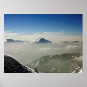 Affiche Carte de vacances Morzine France