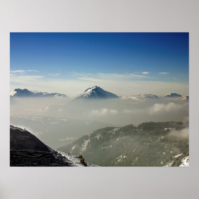 Affiche Carte de vacances Morzine France (Devant)