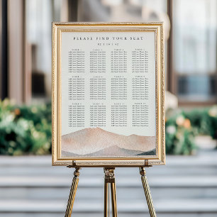 Affiche Carte des sièges Mariages du désert de Sierra Dusk