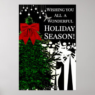 AFFICHE CARTE DES VACANCES