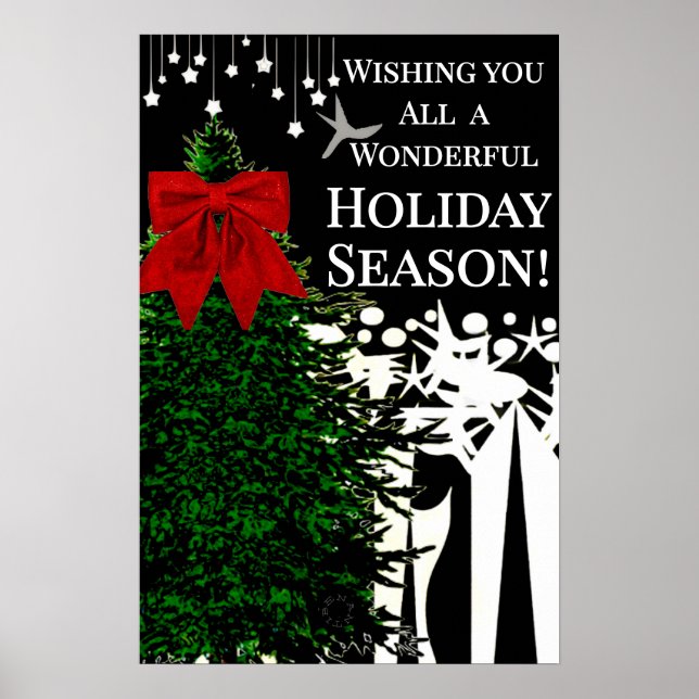 AFFICHE CARTE DES VACANCES (Devant)