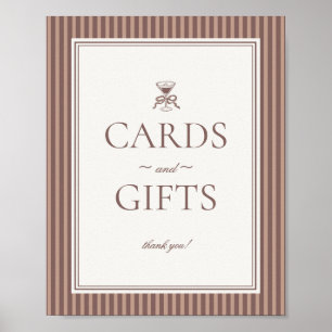 Affiche Carte et Cadeaux Espresso Martini Love Brewing