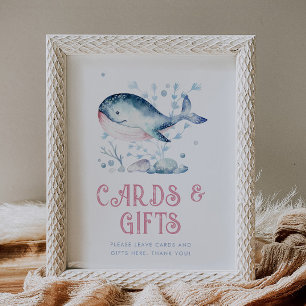 Affiche Carte et cadeaux modifiables Symbole océanique