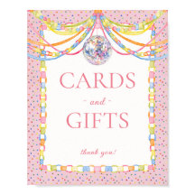 Carte et panneau de cadeaux d'anniversaire Rose La