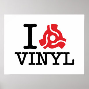 Affiche Carte I 45 Vinyl