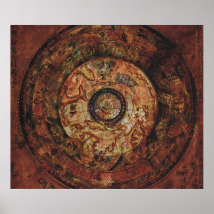 Affiche Carte Jack Sparrows Sao Feng Replica Carte