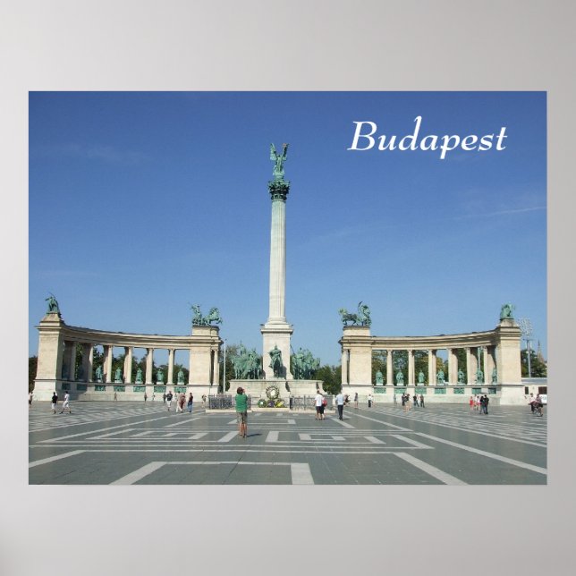 Affiche Carte postale Budapest (Devant)