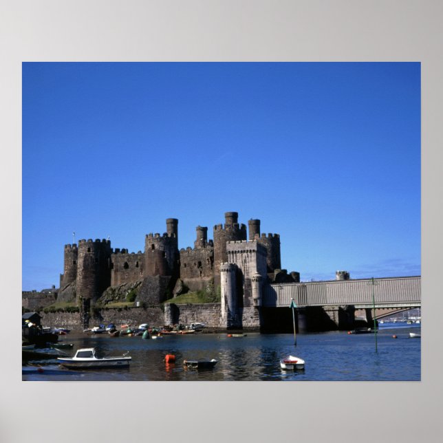 Affiche Carte postale Conwy Castle North Wales (Devant)