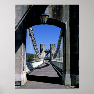 Affiche Carte postale Conwy North Wales
