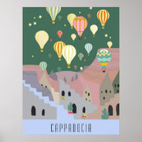 Carte Postale De La Cappadoce | Kapadokya rêve de 