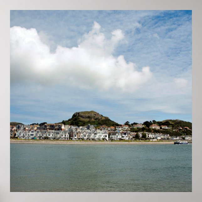 Affiche Carte postale Deganwale North Wales (Devant)