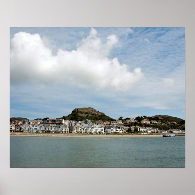 Affiche Carte postale Deganwy North Wales (Devant)