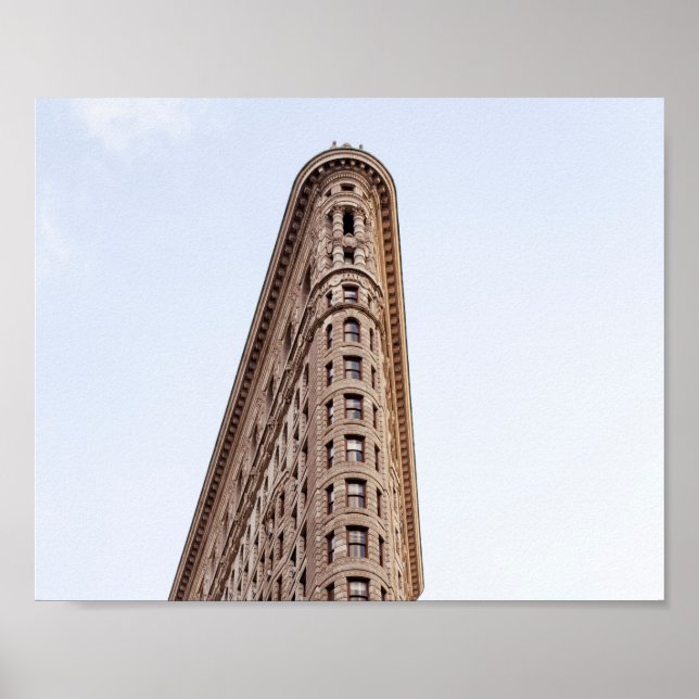 Affiche Carte postale du bâtiment Flatiron (Devant)