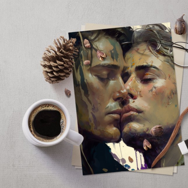 Affiche Carte postale Romance (Créateur téléchargé)