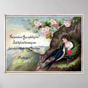 Affiche Carte postale vintage Valentine