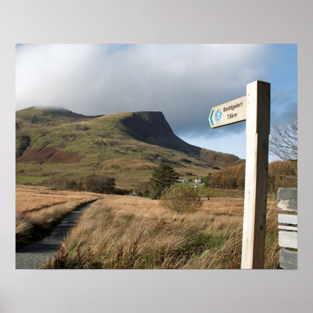 Affiche Carte postale Y Garn North Wales (Devant)