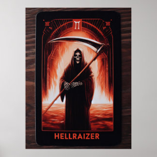 Affiche Carte Tarot de l'outil HellRaizer