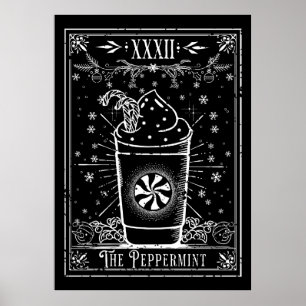 Affiche Carte Tarot Latte Peppermint