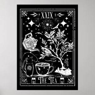 Affiche Carte Tea Tarot