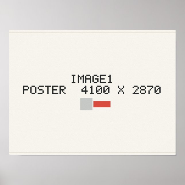 Affiche carte verticale - personnalisée (Devant)