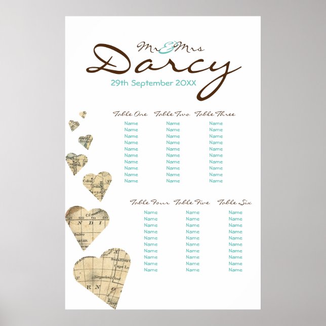 Affiche Carte vintage Carrosserie (Devant)