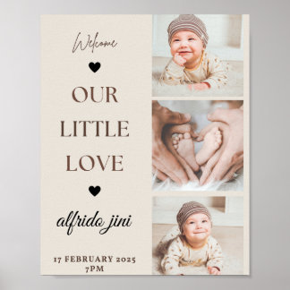 Affiche carte welcom