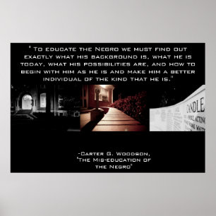 Affiche Carter G Woodson-New