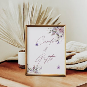 Affiche Cartes & Cadeaux Enterrement de Vie de Jeune Fille