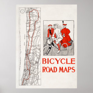 Affiche Cartes cyclables