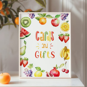 Affiche Cartes d'anniversaire et cadeaux frutti à deux tti
