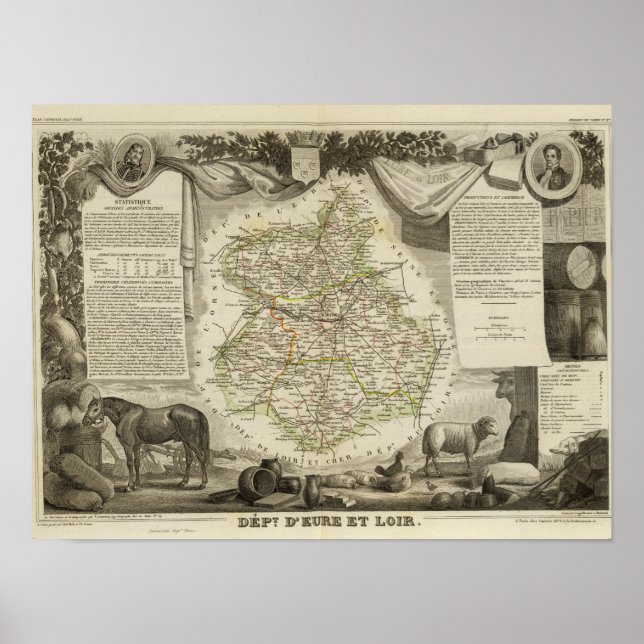 Affiche Cartes d'illustration (Devant)