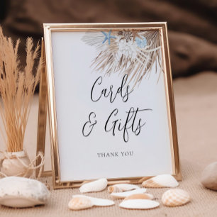 Affiche Cartes et cadeaux Boho Beach