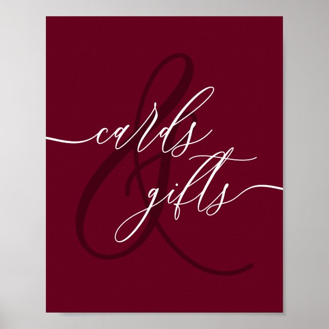 Affiche Cartes et Cadeaux Bourgogne (Devant)