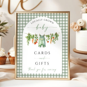 Affiche Cartes et cadeaux cultivés localement Signaler lég