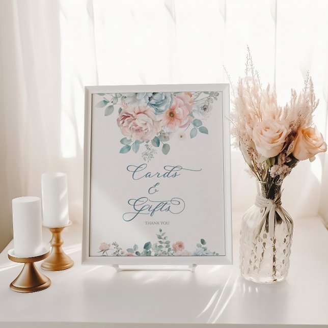 Affiche Cartes et Cadeaux de Fête de Mariage Something Blu (Créateur téléchargé)