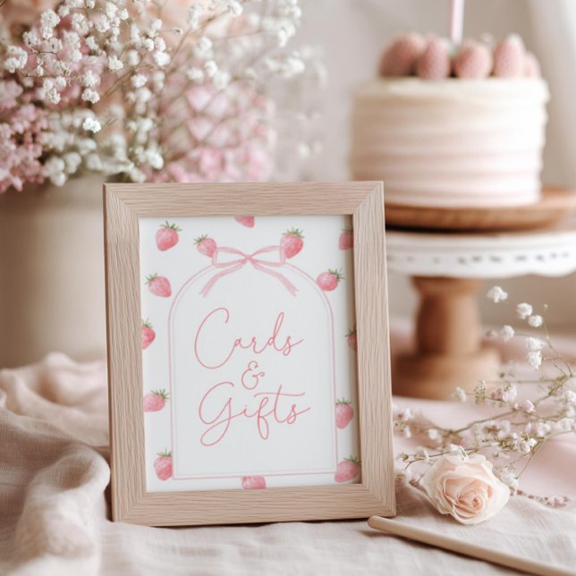 Affiche Cartes et Cadeaux de Premier Anniversaire Thème Fr (Créateur téléchargé)