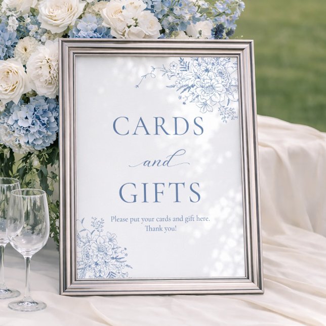 Affiche Cartes et Cadeaux de Réception de Mariage Somethin (Créateur téléchargé)