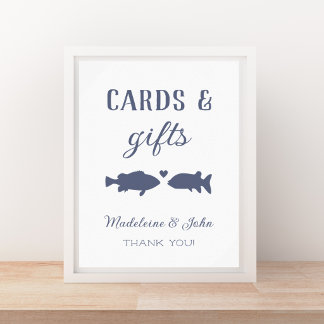 Affiche Cartes et cadeaux Deux poissons de moins Baignade
