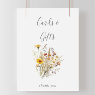 Affiche Cartes et cadeaux Fleur sauvage Sunshine d'automne