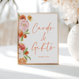 Affiche Cartes et cadeaux floraux Citrus téléchargeables
